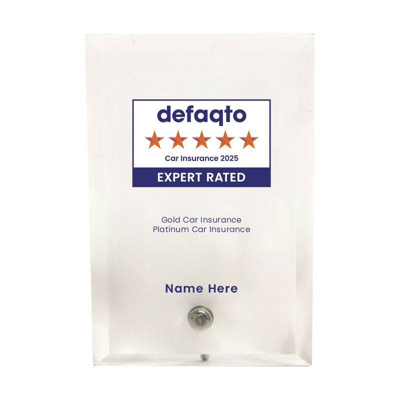 Defaqto Print Plaque